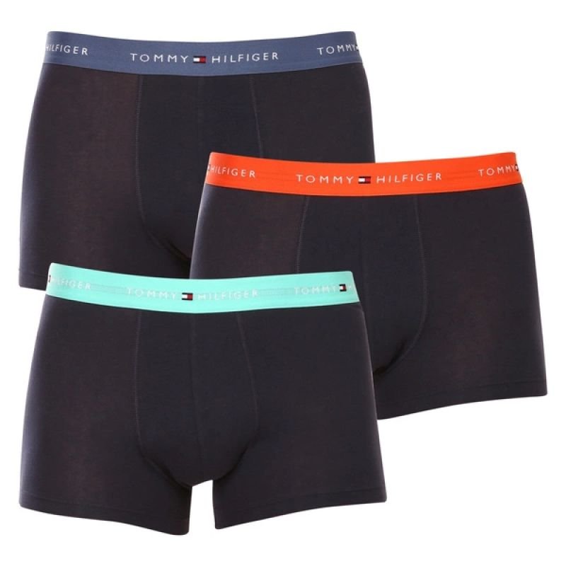 lupin-wear-ca-tommy-hilfiger-3-pack-men-s-boxer-briefs-navy-blue-cotton-1674098 Tommy Hilfiger 3-Pack Mens Boxer Briefs Navy Blue Cotton - Image 1