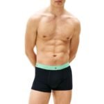 Tommy Hilfiger 3-Pack Mens Boxer Briefs Navy Blue Cotton - Image 2