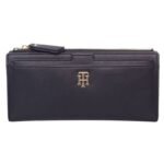 Tommy Hilfiger Seasonal Slim Womens Wallet Black - AW0AW08917 0GJ