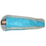 TRAVELER SLEEPING BAG 210X80/50CM BLUE GREY ENERO CAMP - Image 2