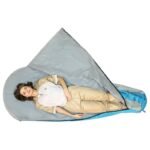 TRAVELER SLEEPING BAG 210X80/50CM BLUE GREY ENERO CAMP - Image 8