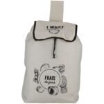 TROLLEY SHOPPING BAG ON WHEELS WITH FRAME 25L GRAY - Image 6