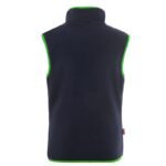 Trollkids Kids Arendal Vest Navy/Viper Green (134-100) - Image 2