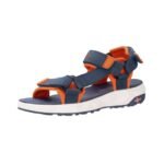 Trollkids Kids Lysefjord Sandal mystic blue/orange (666-142) - Image 4
