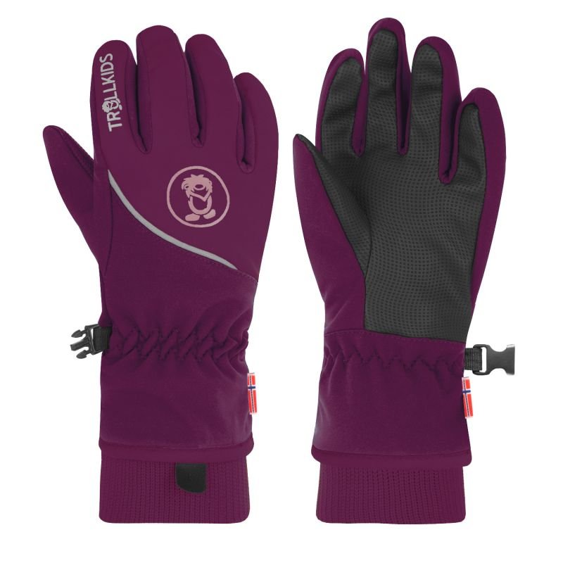 lupin-wear-ca-trollkids-kids-trolltunga-glove-softshell-gloves-for-boy-girl-931-229-1335013 Trollkids Kids Trolltunga Glove softshell gloves for boy/girl (931-229) - Image 1