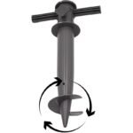 UMBRELLA BASE 30x17x6CM GRAY - Image 2