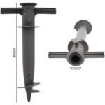 UMBRELLA BASE 30x17x6CM GRAY - Image 7