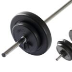 VIRTUFIT ADJUSTABLE BARBELL SET - DUMBBELL SET - 30.5 KG - BLACK - Image 2