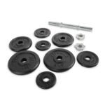 VIRTUFIT ADJUSTABLE PRO DUMBBELL SET - BARBELL SET - CAST IRON - 1 X 15 KG - Image 2