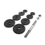 VIRTUFIT ADJUSTABLE PRO DUMBBELL SET - BARBELL SET - CAST IRON - 1 X 15 KG - Image 8