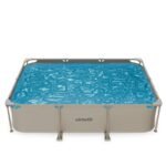 VIRTUFIT RECTANGULAR SWIMMING POOL 300 x 210 CM WITH FILTER PUMP BEIGE - Image 2