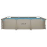 VIRTUFIT RECTANGULAR SWIMMING POOL 300 x 210 CM WITH FILTER PUMP BEIGE - Image 3