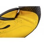 (W) TOP TEN FIGHT RTT-2 Boxing Gloves 10 oz Black and Yellow - Image 4