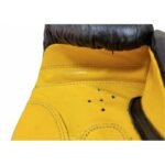 (W) TOP TEN FIGHT RTT-2 Boxing Gloves 10 oz Black and Yellow - Image 6
