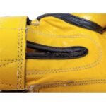 (W) TOP TEN FIGHT RTT-2 Boxing Gloves 10 oz Black and Yellow - Image 7