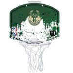 Wilson NBA Team Milwaukee Bucks Mini Hoop Basketball Backboard WTBA1302MIL - Image 2