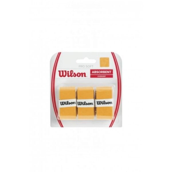 Wilson Pro Soft Overgrip wraps 3 pcs WRZ4040GO