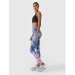 Womens 4F High Waisted Training Leggings 4FRSS25TFTIF408-91A - Image 4