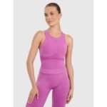 Womens 4F Slim Quick-Drying Yoga and Pilates Top 4FWAW25TFSLF578-54A - Image 3