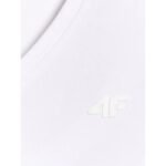 Womens basic V-neck T-shirt 4F 4FWMM00TTSHF3307-10S - Image 3