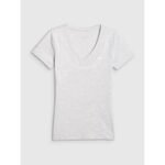 Womens basic V-neck T-shirt 4F 4FWMM00TTSHF3307-27M - Image 4