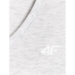 Womens basic V-neck T-shirt 4F 4FWMM00TTSHF3307-27M - Image 5