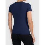 Womens basic V-neck T-shirt 4F 4FWMM00TTSHF3307-31S - Image 2