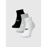 Womens casual ankle socks (SET OF 3) 4F 4FWMM00USOCF448-94S