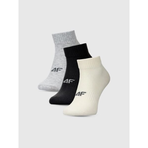 Womens casual ankle socks (SET OF 3) 4F 4FWMM00USOCF448-97S