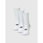 Womens Casual Ankle Socks (SET OF 3) 4F 4FWMM00USOCF474-10S