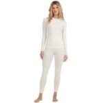 Womens thermal pants 4F F204 off-white 4FWAW25USEAF204 11S - Image 7