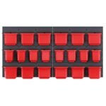 WORKSHOP BOARD WITH A SET OF 20 CONTAINERS ORDERLINE KISTENBERG - Image 6
