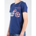 Wrangler S/S Biker Flag Tee W7A53FK 1F - Image 2