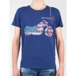 Wrangler S/S Biker Flag Tee W7A53FK 1F - Image 4