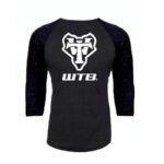 WTB RAGLAN T-shirt long sleeve gray black L - Image 2