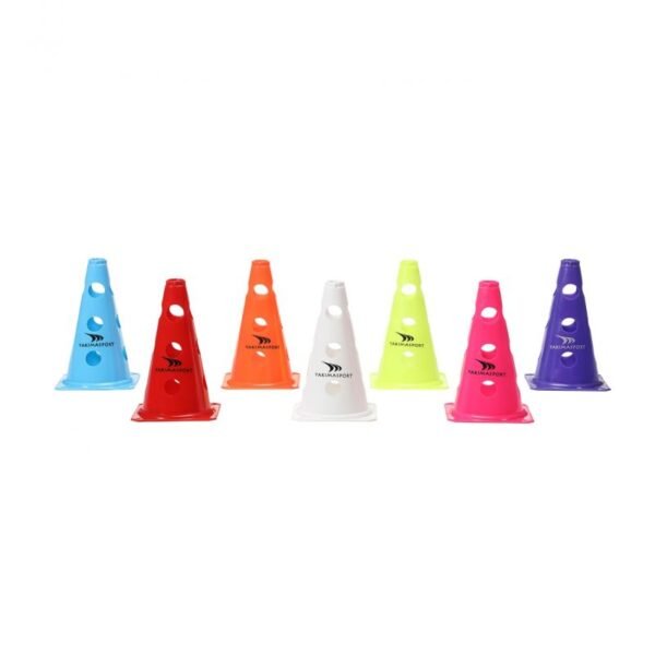 Cone with holes Yakimasport 23cm Blue 100042