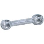 10-FUNCTION BONE-SHAPED BICYCLE GEAR WRENCH