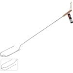 100CM CAMPING FORK WITH WOODEN HANDLE