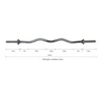1200 mm slightly angled neck with thread - Image 3