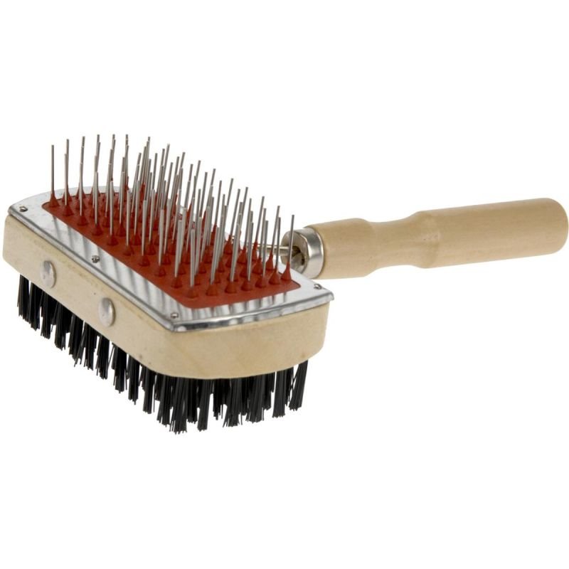lupin-wear-ca-2-sided-wire-animal-brush-1844198 2-SIDED WIRE ANIMAL BRUSH - Image 1