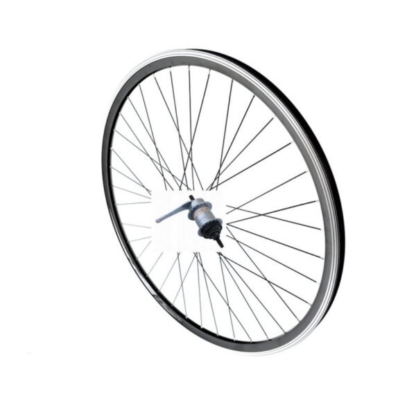 28 rear wheel nexus 3 speed cone black/silver