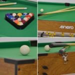 3-in-1 WOODEN TABLE FOR FOOTBALL, BILLIARDS, AIR HOOKUP 121x61x81CM - Image 5