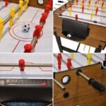 3-in-1 WOODEN TABLE FOR FOOTBALL, BILLIARDS, AIR HOOKUP 121x61x81CM - Image 8