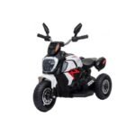 *****3-wheeled battery-powered motorcycle, white, 1033037 - Image 2