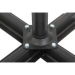300CM FOLDING GARDEN UMBRELLA ON A BOOM, ANTHRACITE GREY - Image 5