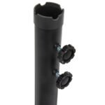 300CM FOLDING GARDEN UMBRELLA ON A BOOM, ANTHRACITE GREY - Image 7