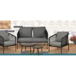 5-PIECE GARDEN FURNITURE SET MILAN - Image 6