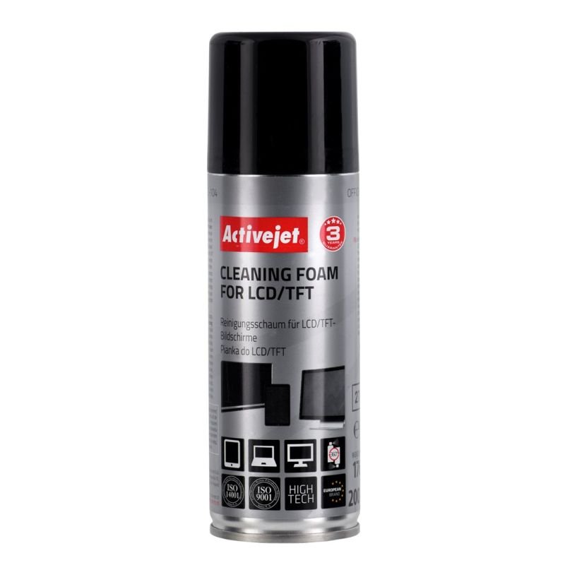 lupin-wear-ca-activejet-aoc-104-screen-cleaning-foam-200-ml-1928589 Activejet AOC-104 Screen Cleaning Foam (200 ml) - Image 1