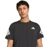 adidas ADI365 Running Climacool Iconic Mens T-Shirt Black JZ7694 - Image 4