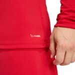 adidas Entrada 26 Long Sleeve Jersey Mens T-Shirt Red KF5847 - Image 6